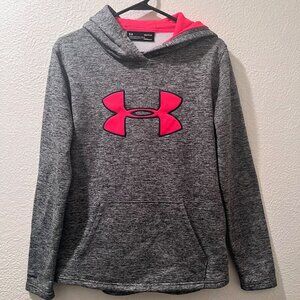 Under Armour‎ Storm Coldgear Hoodie Gray Space Dye Women's Sweater Size S